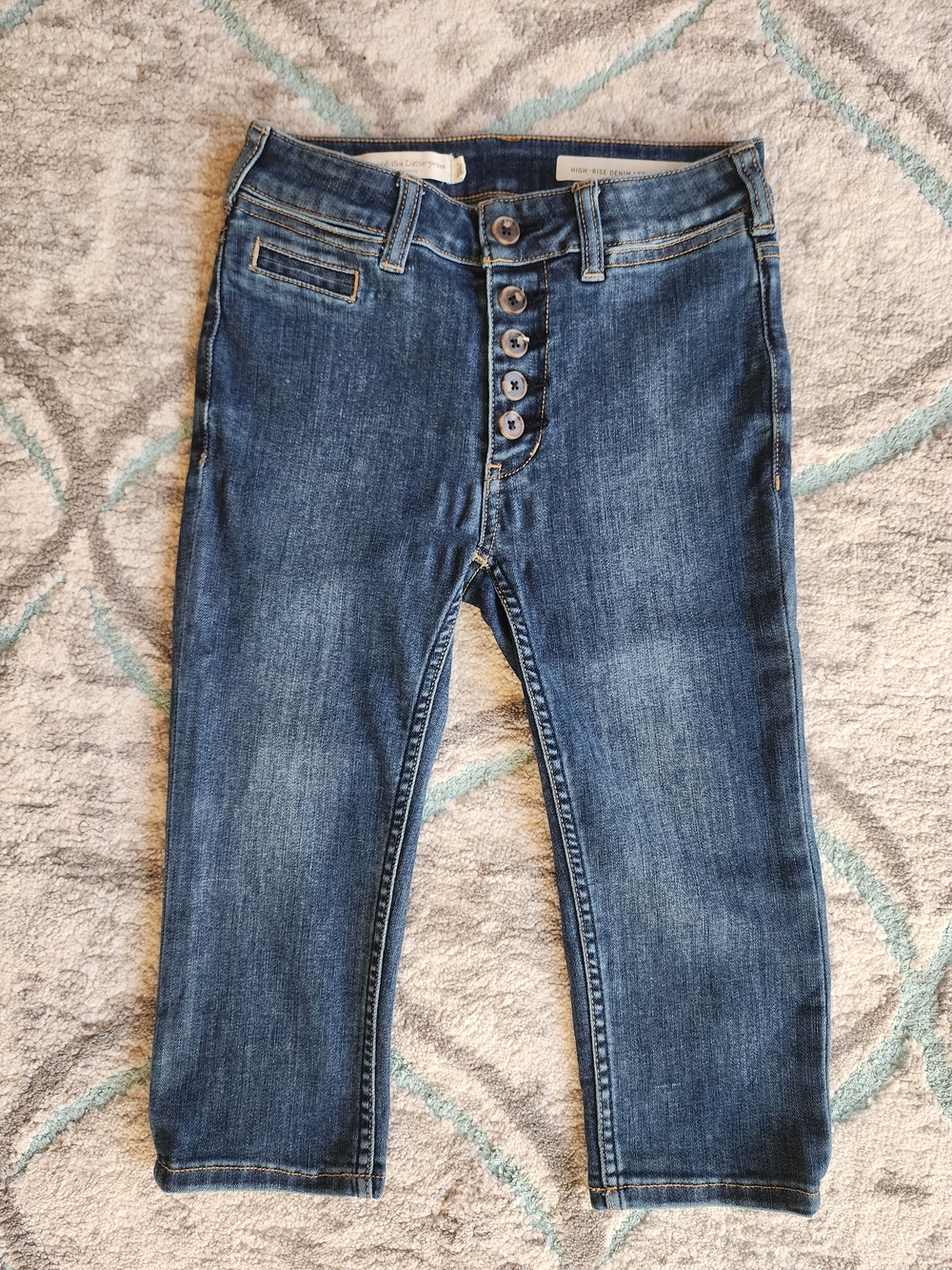 Pilcro Anthropologie High-Rise Stretch Denim Legging Jeans Size 25